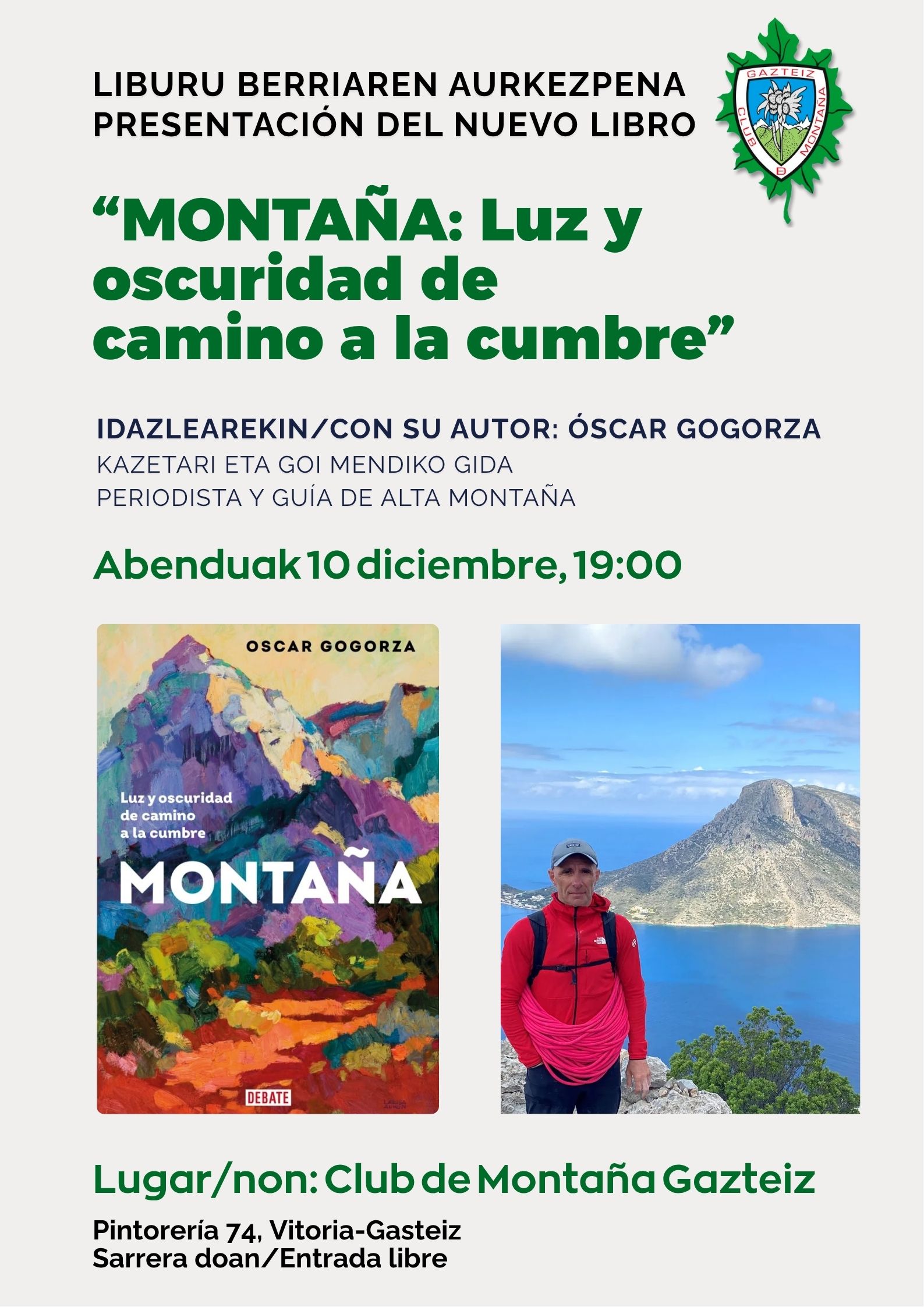 Foto "Montaña: Luz y oscuridad de camino a la cumbre"